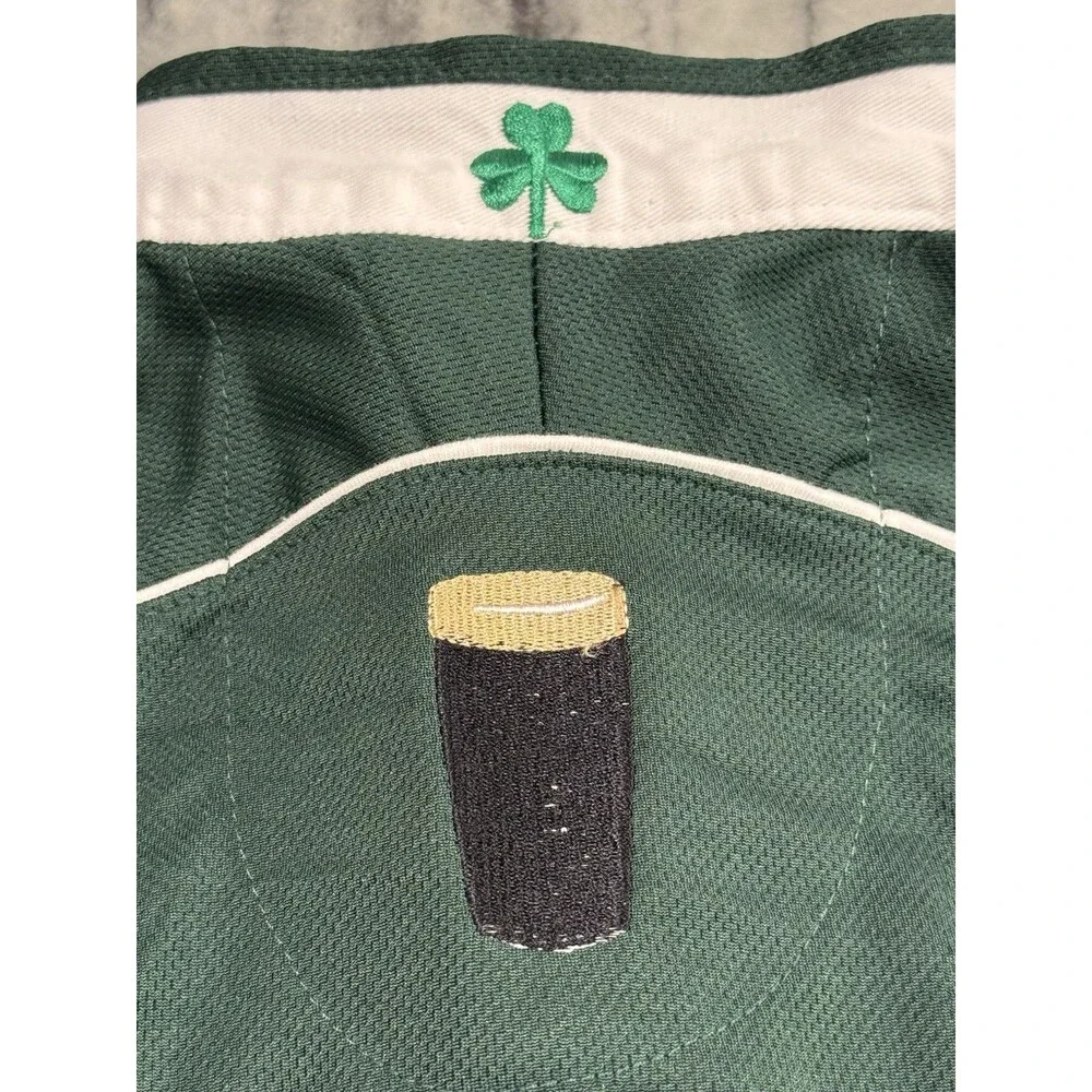MENS LFR IRELAND Rugby SHIRT Live For Rugby Irish Heavy Duty JERSEY Size L
